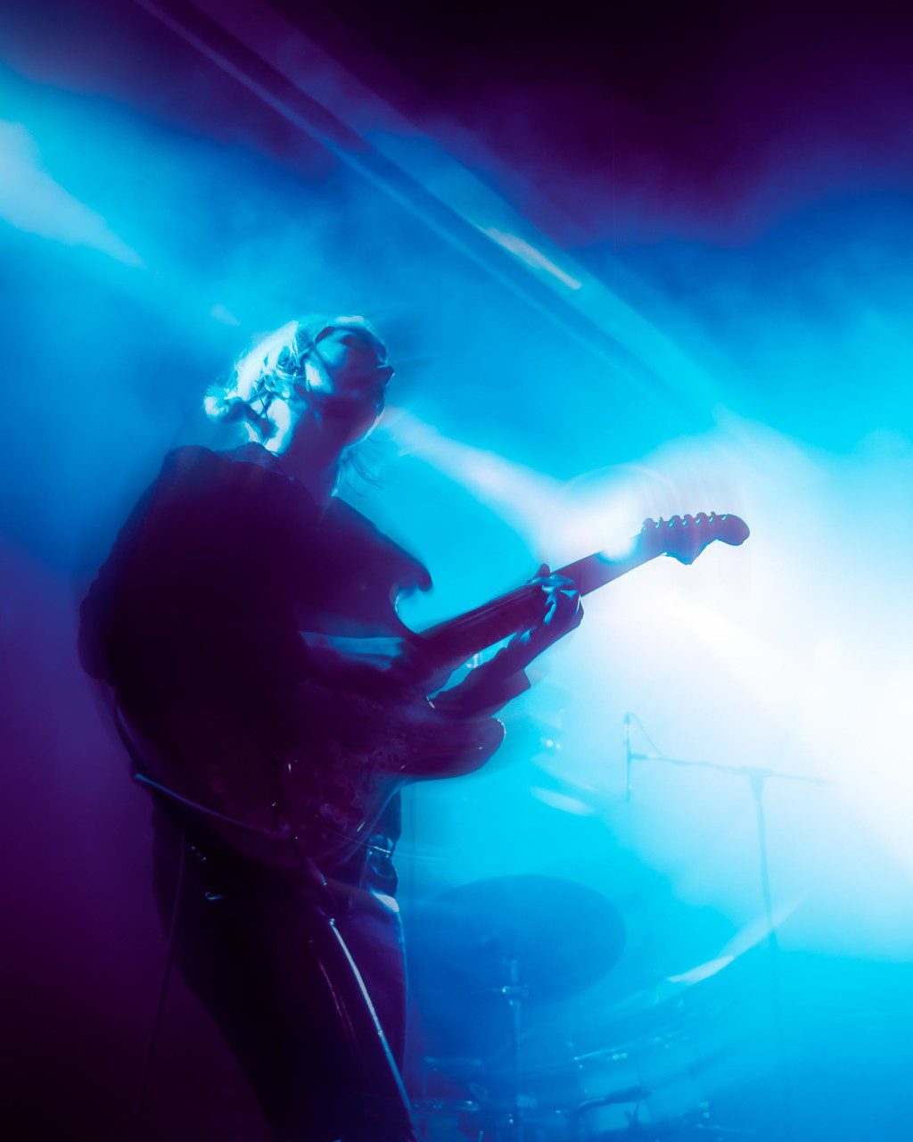 Hatchie performing at the lodge room in los angeles