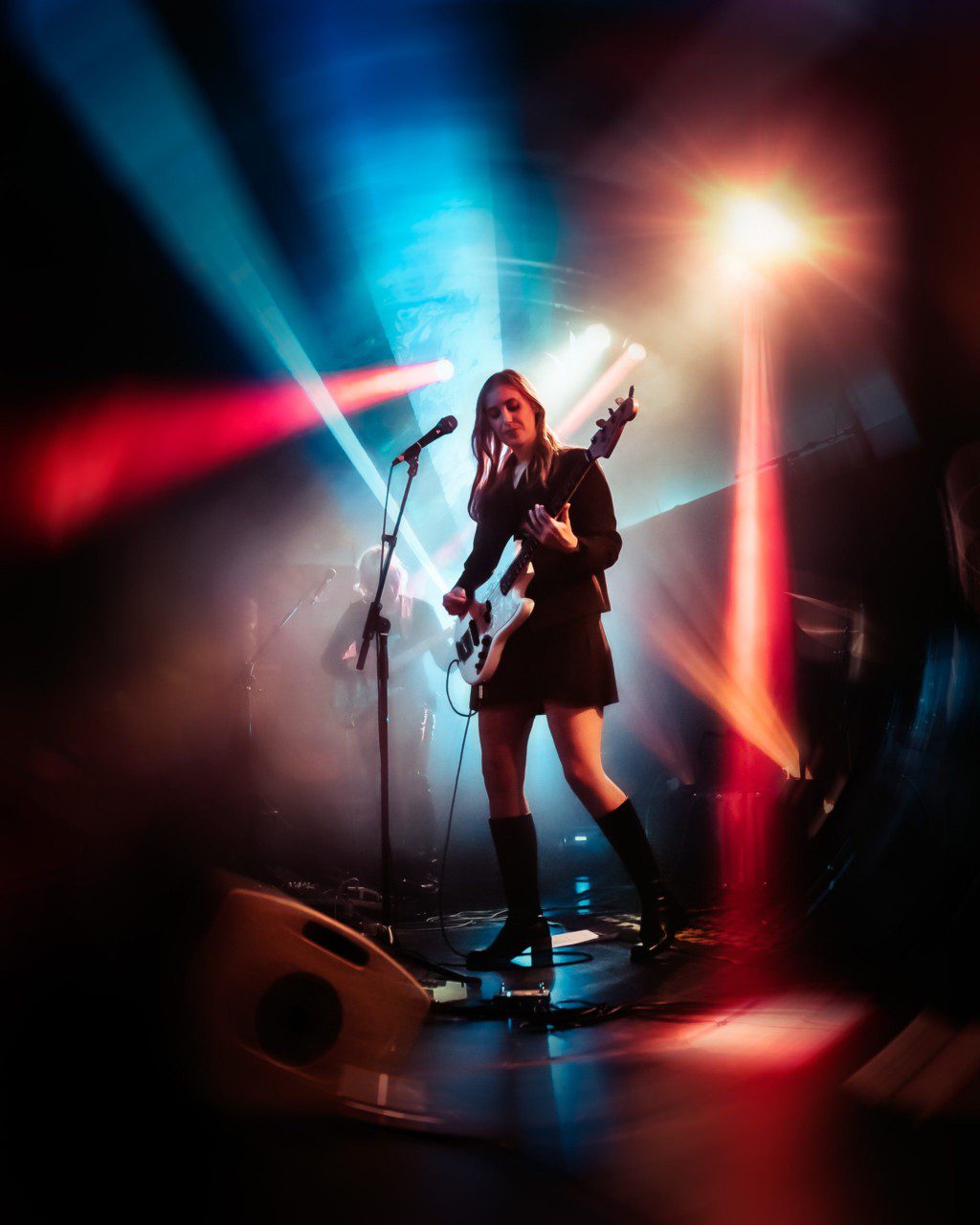 Hatchie performing at the lodge room in los angeles